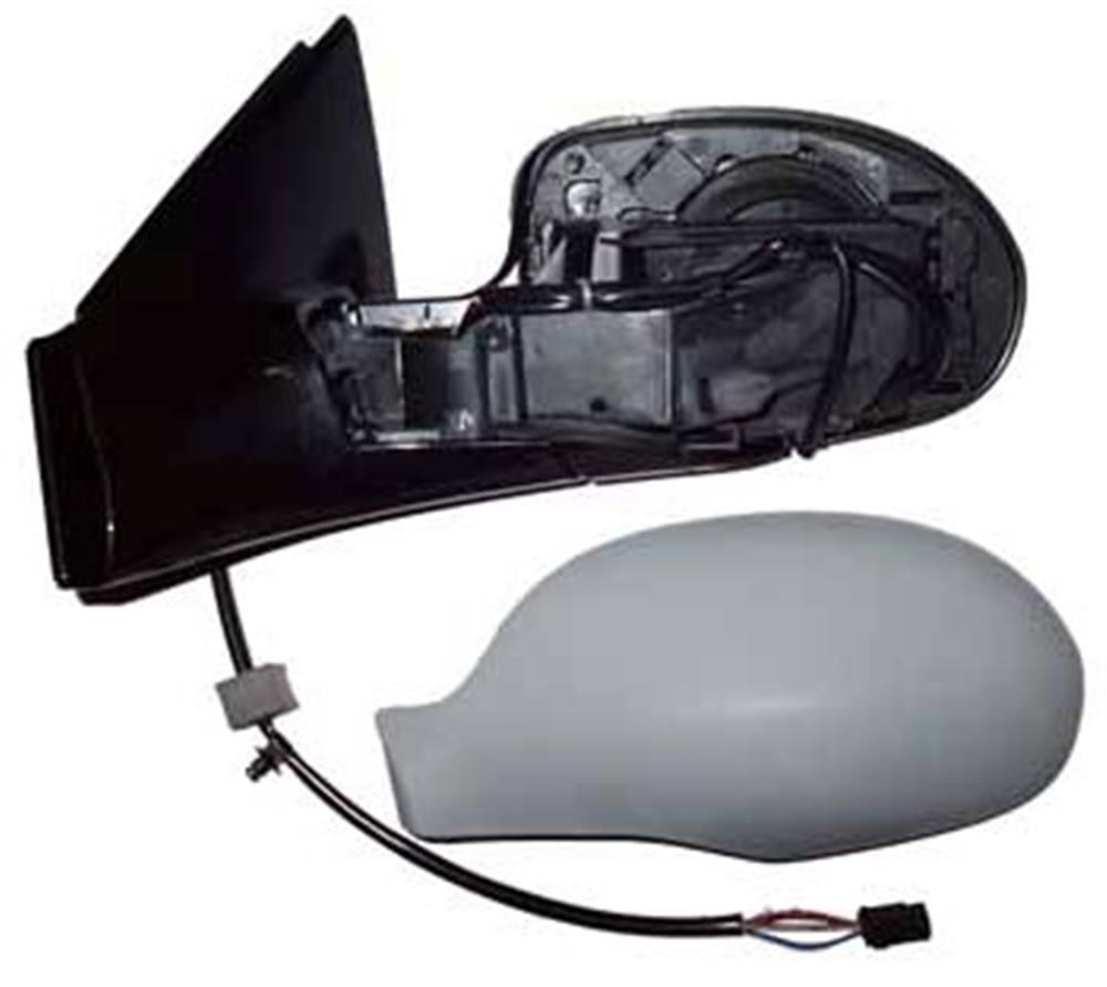 CITROEN C5 01/05 KAPI AYNASI SOL ELEKTRİKLİ/ISITMALI 5FİŞLİ GRİ KAPAKLI (TW)