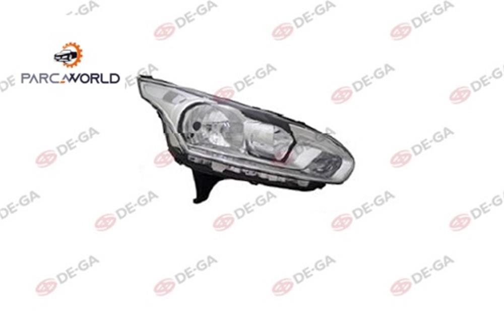 Ford Connect Ön Far Elektrik Motorlu Krom Beyaz Sıny Sağ 2013