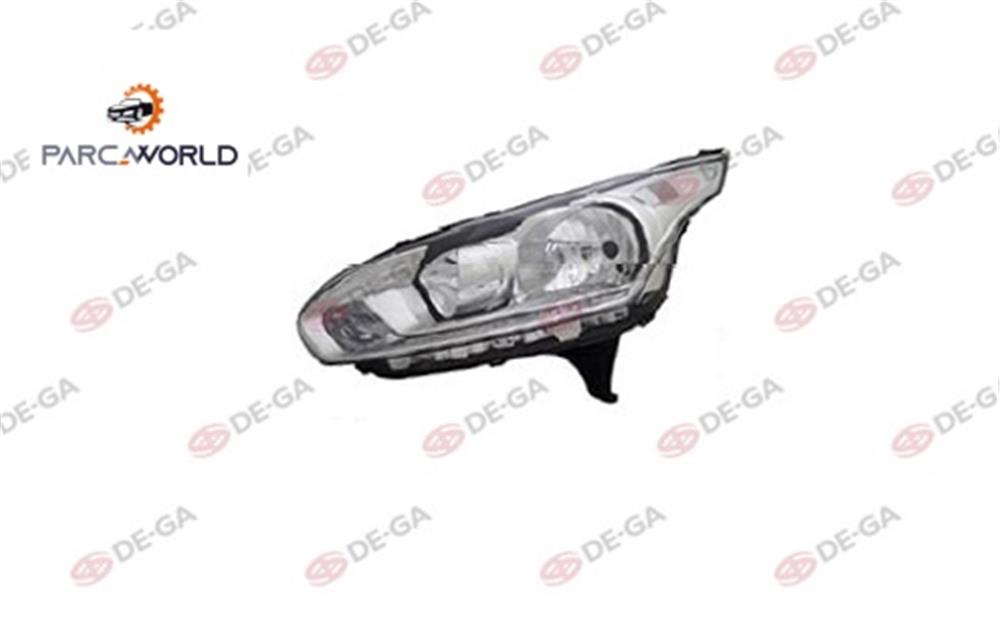 Ford Connect Ön Far Elektrik Motorlu Krom Beyaz Sıny Sol 2013
