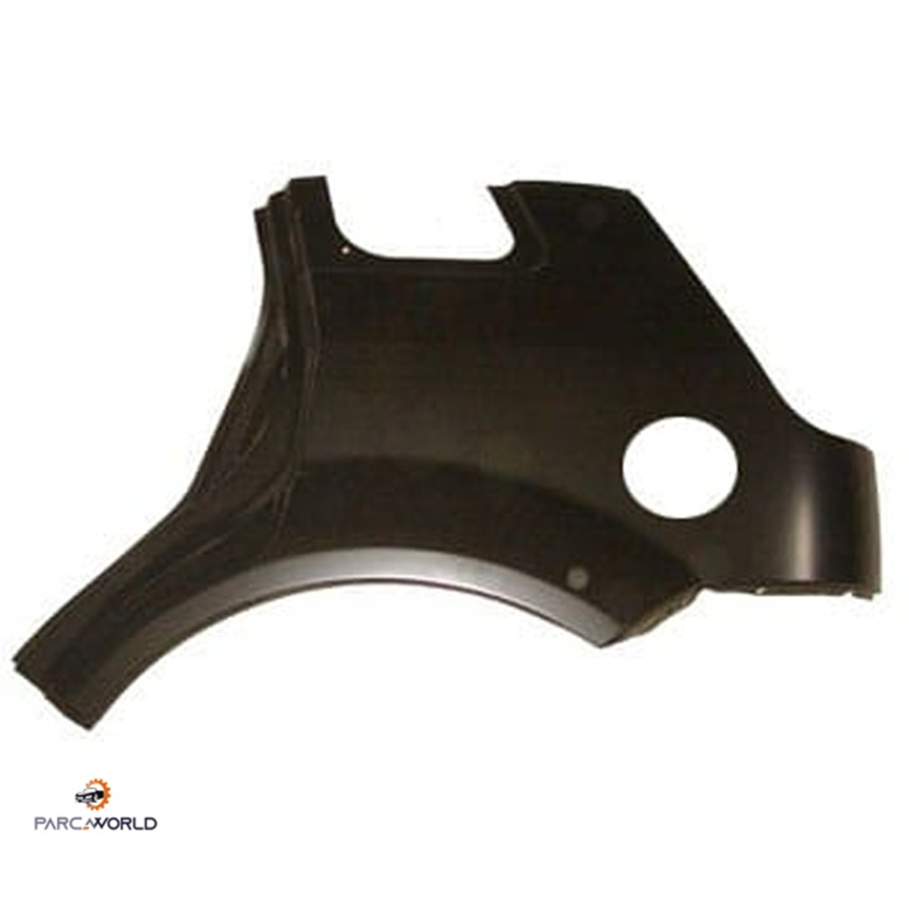 FORD FIESTA- 02/07; ARKA ÇAMURLUK SOL TARAF 5KAPI (YAKIT DEPO KAPAĞI DELİKLİ)