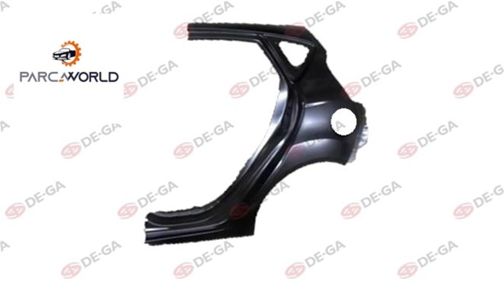 Ford Fıesta Arka Tam Çamurluk Sol 2008