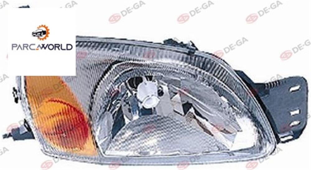 Ford Fıesta Ön Far Elektrık Sağ 1999-2002