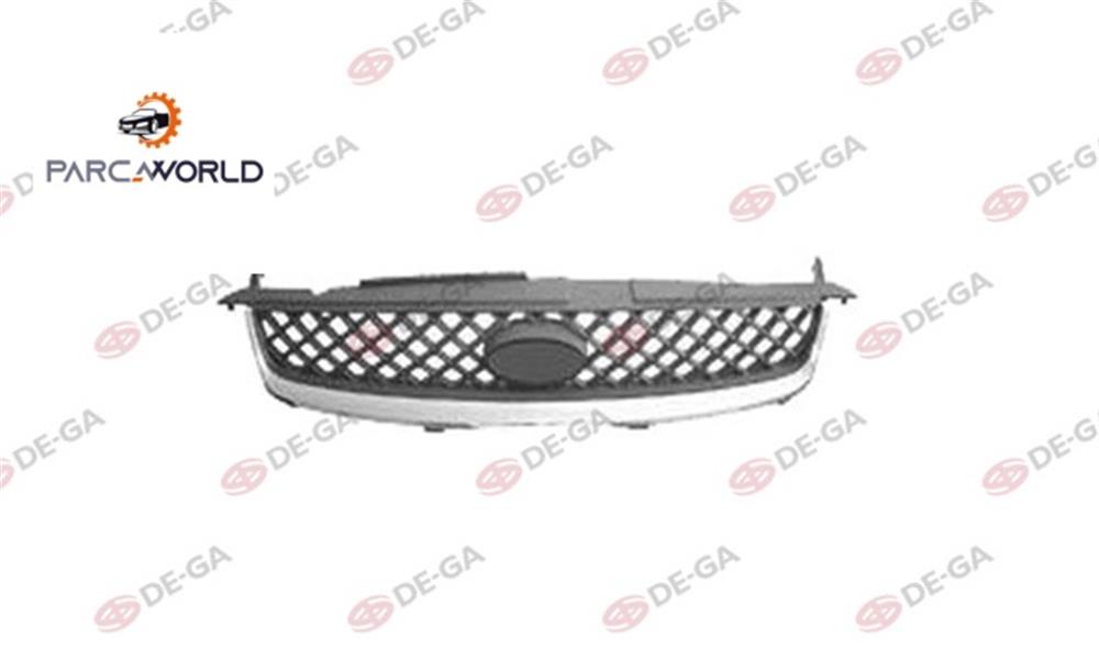Ford Fıesta Ön Panjur Krom Çıtalı 06 Tüv
