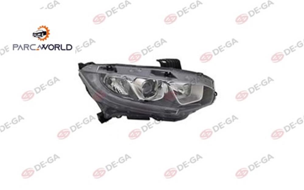 Honda Cıvıc Fc5 Ön Far Elmotorgündüz Led Far Sağ 2016