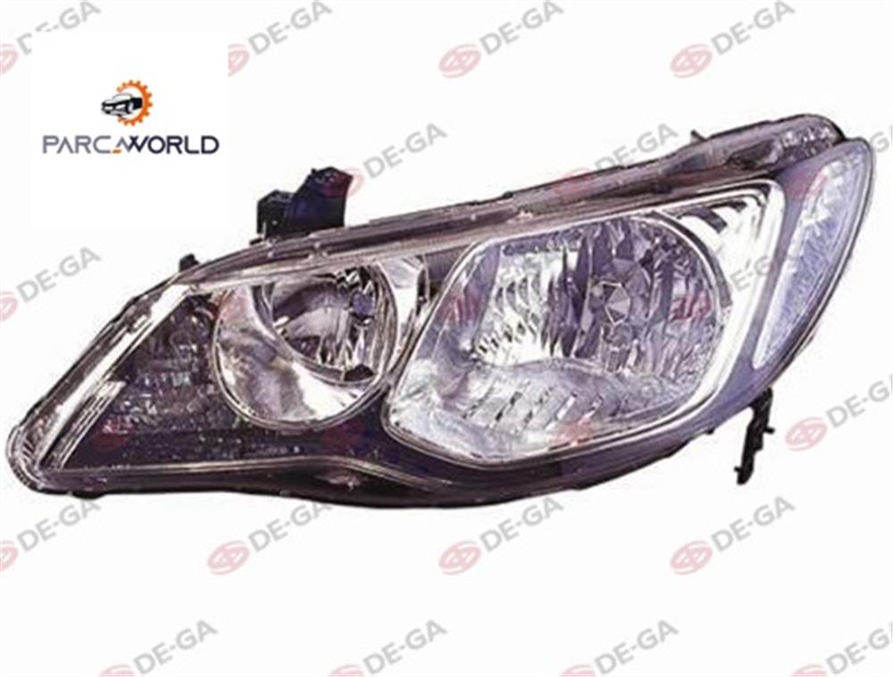 Honda Cıvıc Ön Far Elsdn Sol 2006