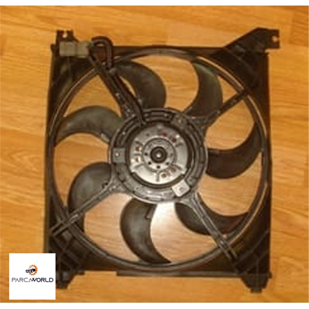 HYUNDAI SANTA FE- 2001-2005- RADYATÖR FAN DAVLUMBAZI KOMPLE (2.0CRDI/2.4 16V/2.7 V6) (7 KANAT)