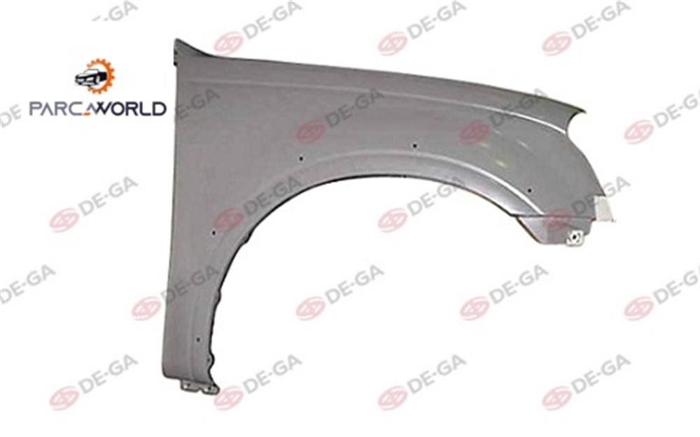 Isuzu Sdmax Ön Çamurluk Kaplaması Delıklı Sağ 2005-2007