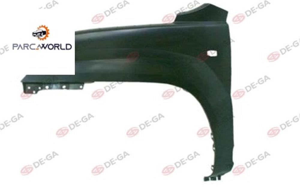 Kıa Sportage Ön Çamurluk Delıklı Sol 2005-2009