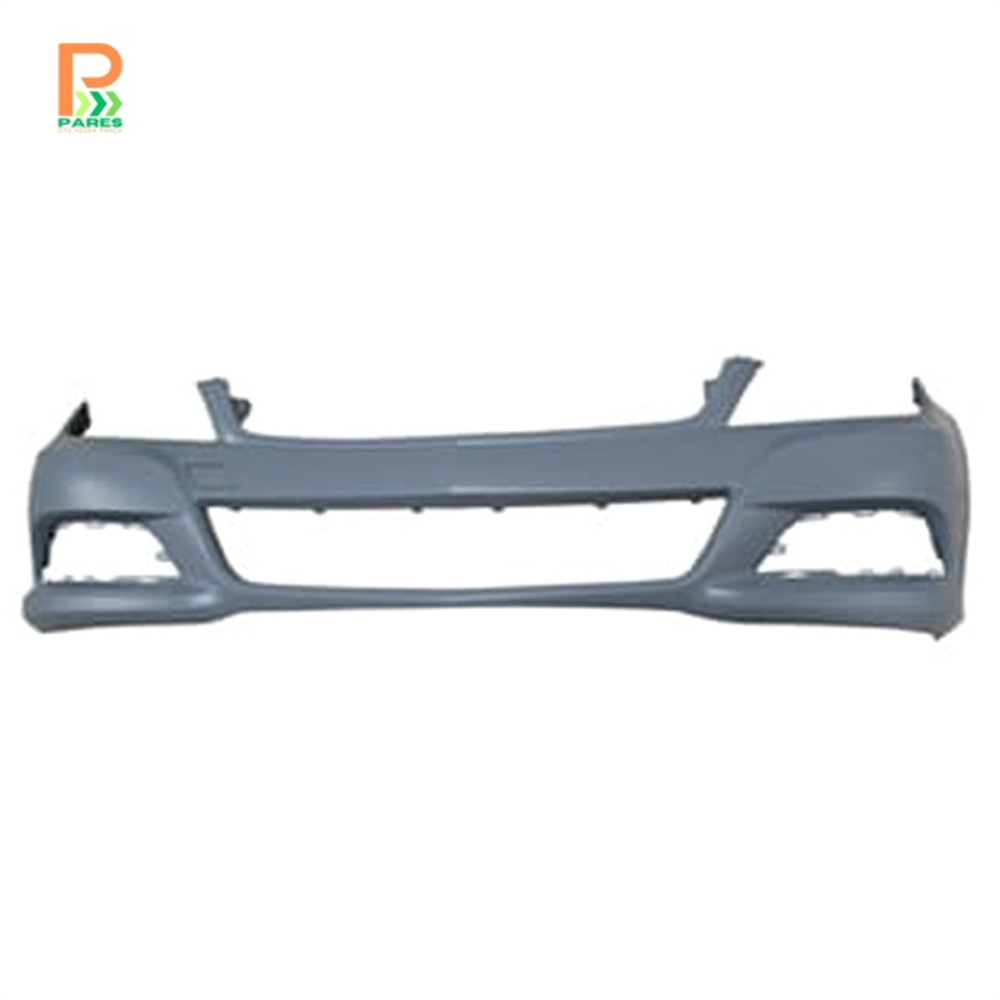 MERCEDES C CLASS- W204- 2011-2013- ÖN TAMPON (ASTARLI BANT/SENSÖR/FAR YIKAMA DELİKSİZ)