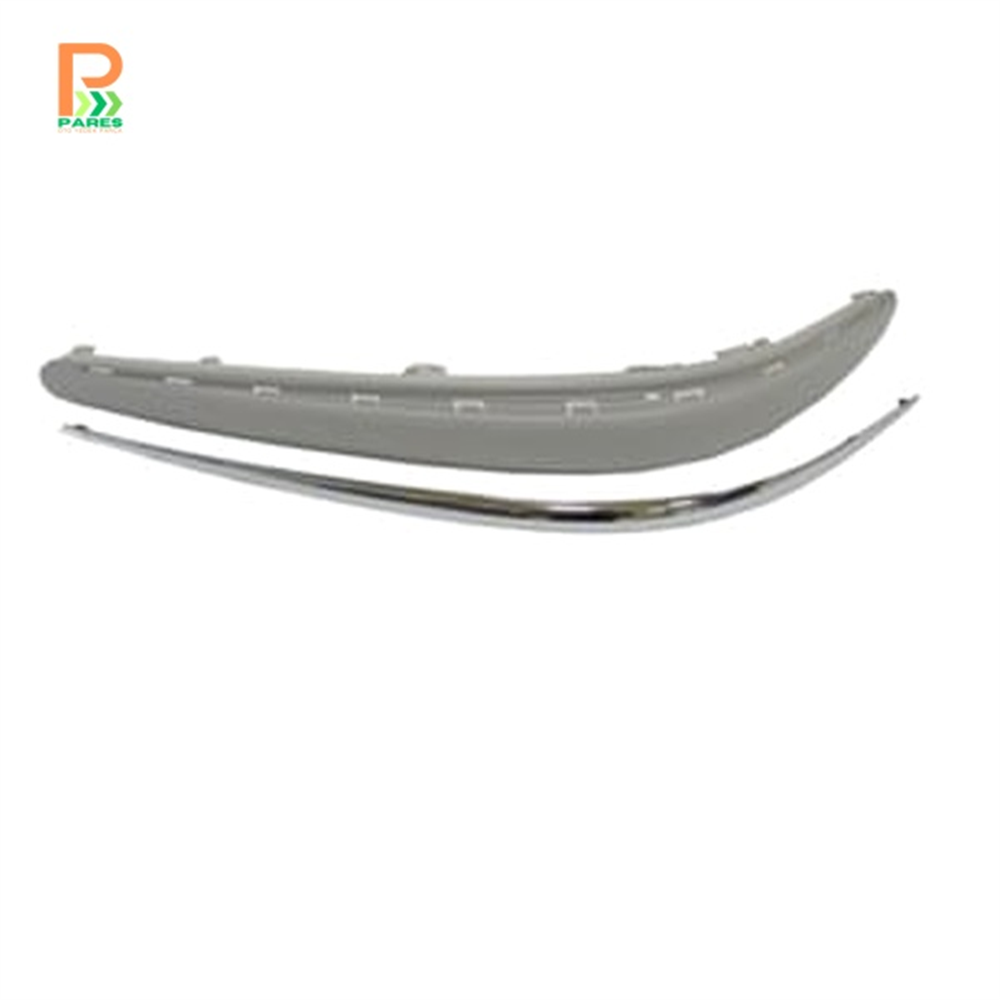 MERCEDES E CLASS- W211- 03/06; ÖN TAMPON BANDI SOL TARAF ASTARLI/NİKELAJ ÇITALI SENSÖR DELİKSİZ