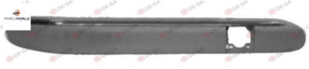 Mercedes W203 Ön Tampon Kuşağı Krom Çıtalı Astarlı Sağ 2000-2005
