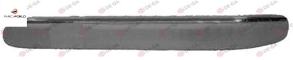 Mercedes W203 Ön Tampon Kuşağı Krom Çıtalı Astarlı Sol 2000-2005