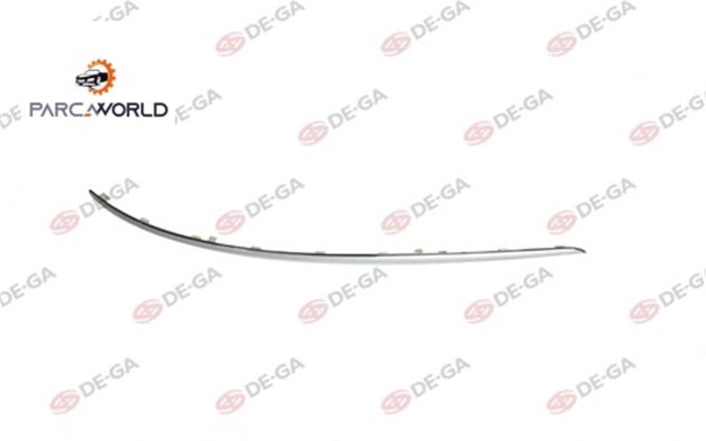 Mercedes W204 Arka Tampon Kuşağı Krom Sağ 2007