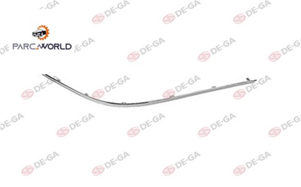 Mercedes W204 Arka Tampon Kuşağı Krom Sol 2011-2014