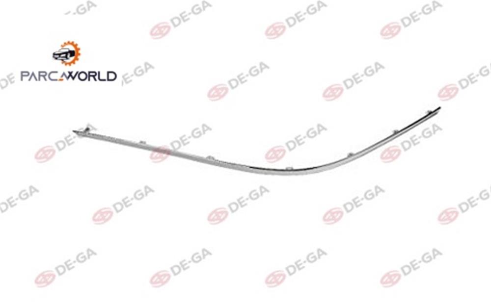 Mercedes W204 Arka Tampon Kuşağı Krom Sağ 2011-2014