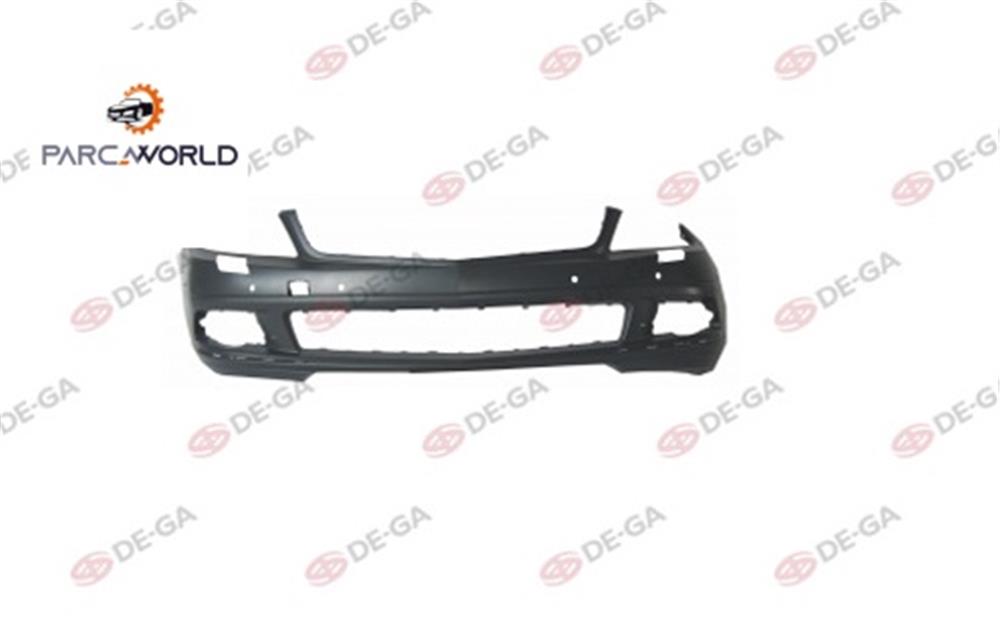 Mercedes W204 Ön Tampon Far Yıksensör Delikli Astarlı 2011