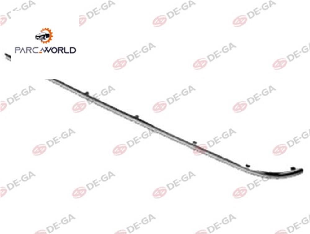 Mercedes W210 Arka Tampon Kuşağı Krom Sol 2000