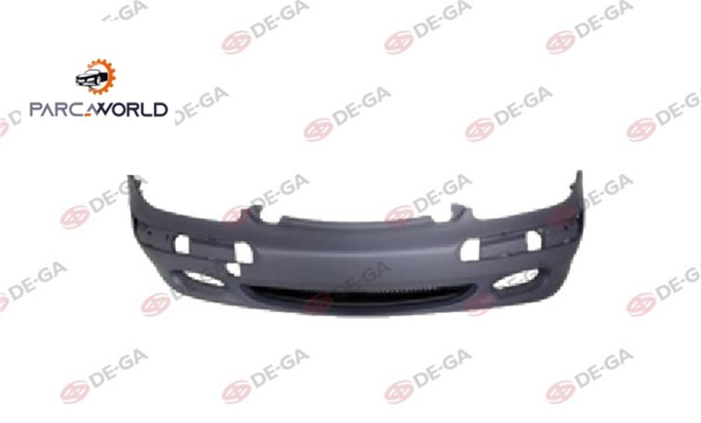 Mercedes W220 Ön Tampon Grı Astarlı 1998-2001