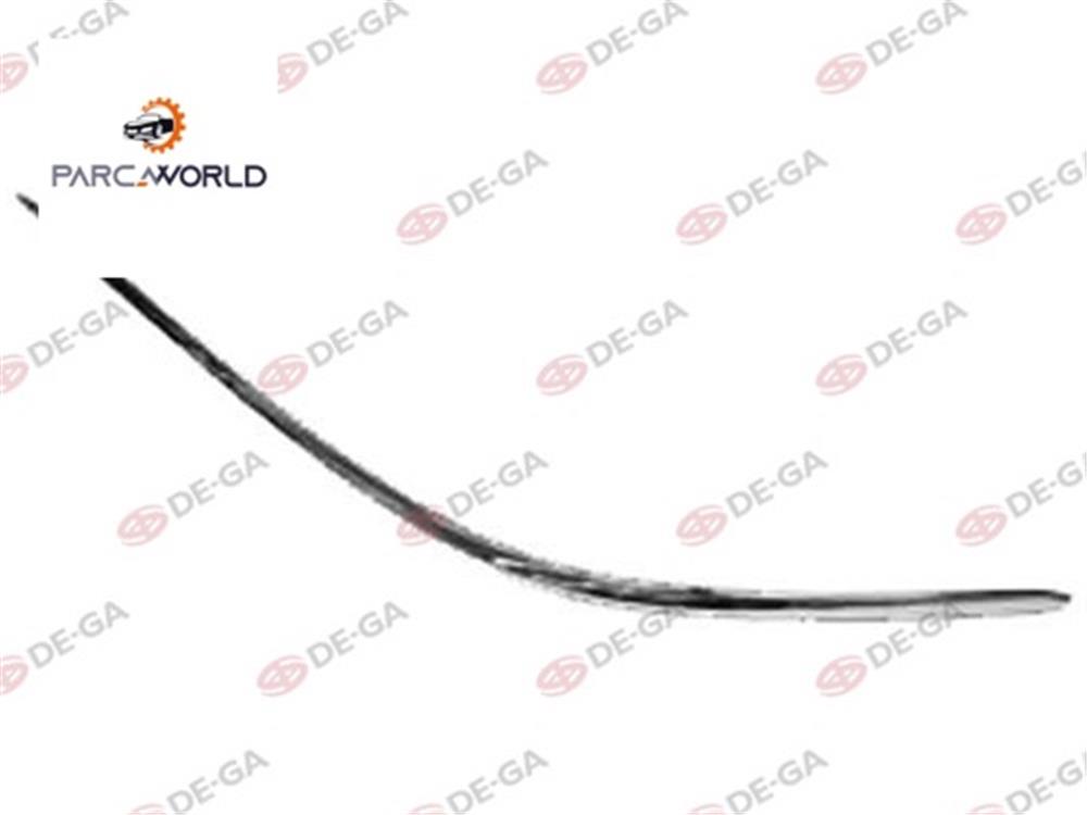 Mercedes W220 Ön Tampon Kuşağı Krom Sağ 1998-2001