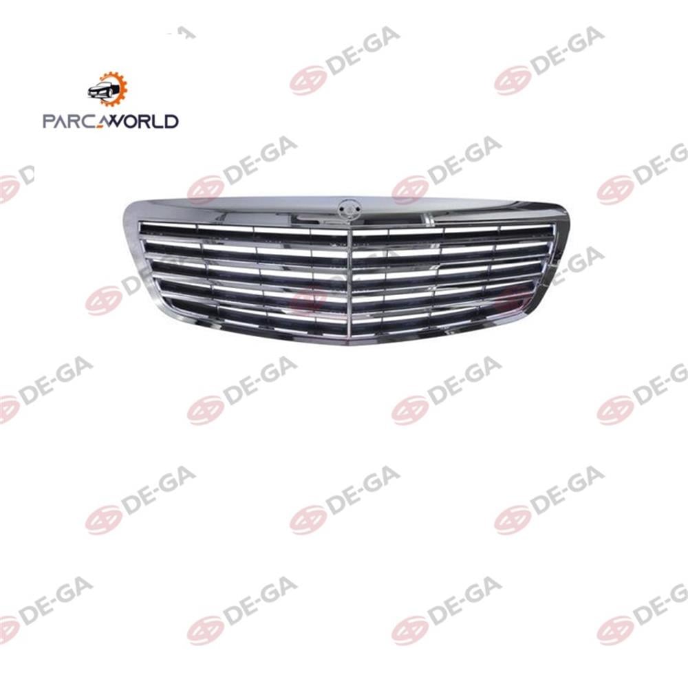 Mercedes W221 Ön Panjur Krom Grı Komple 2005