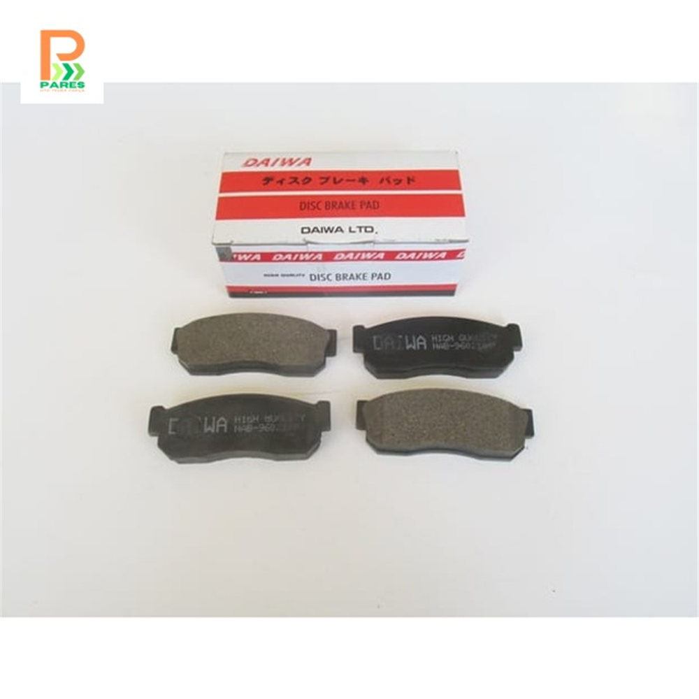 NISSAN SUNNY- B11 CD17- 84/86; ÖN FREN BALATASI BENZİNLİ TİP (DİSK) (108,6X37X16) (DAIWA)