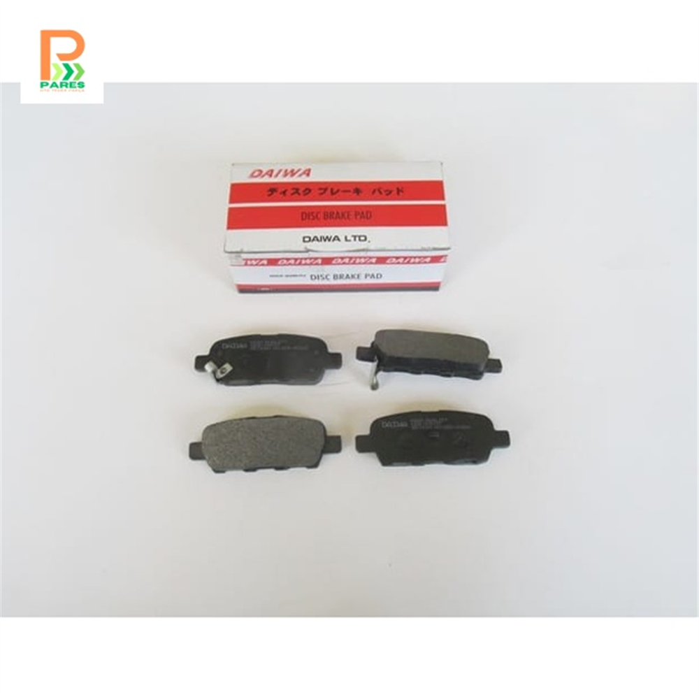 NISSAN X TRAIL- 2008-2012- ARKA FREN BALATASI 2,0/2,2/2,5 (DİSK) (105.5X38X14) (DAIWA)
