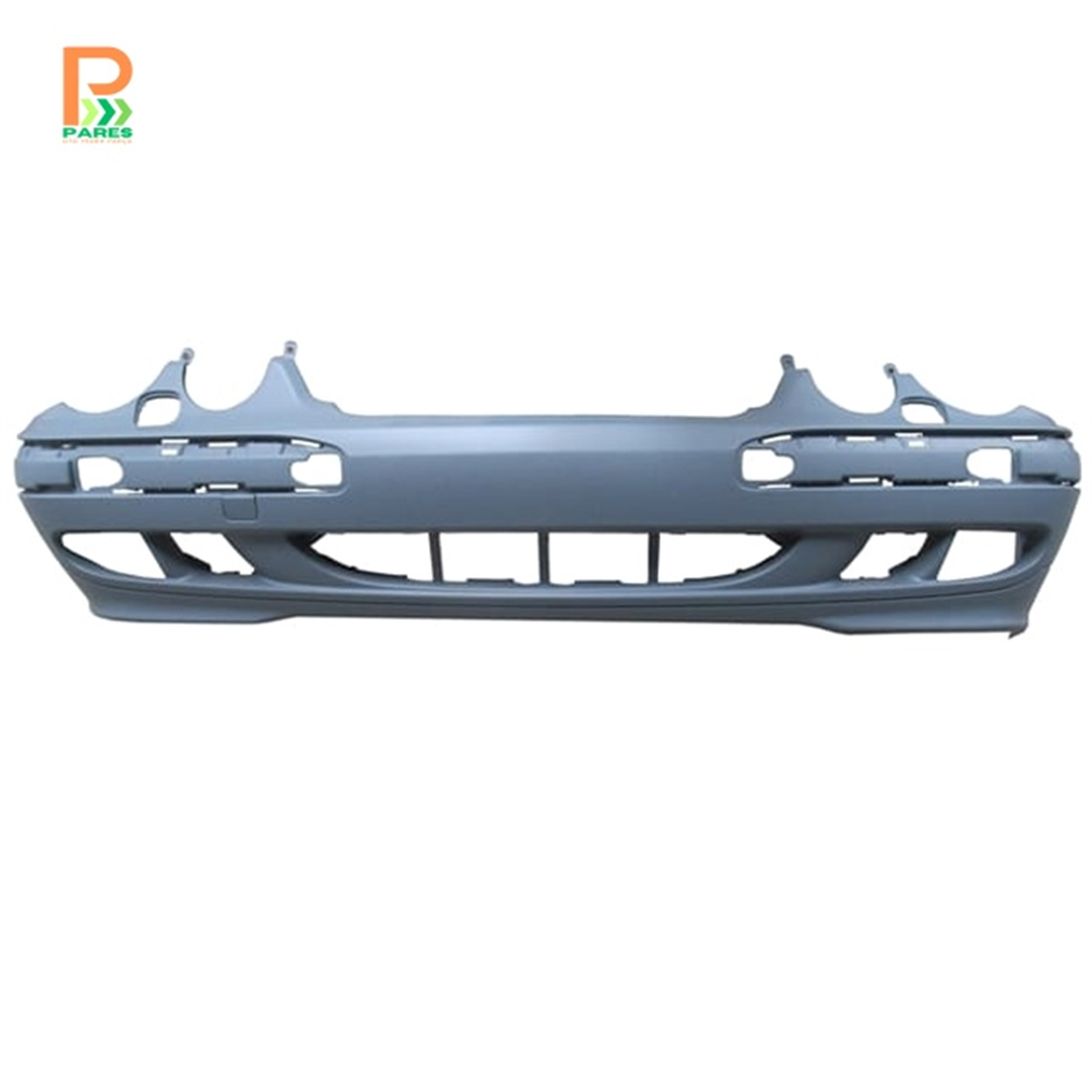 OEM NO 2108852325 UYUMLU MERCEDES E CLASS W210 00/02 ÖN TAMPON KOYU GRİ (SİS/BAND DELİKLİ/FAR YIKAMA DELİKLİ)