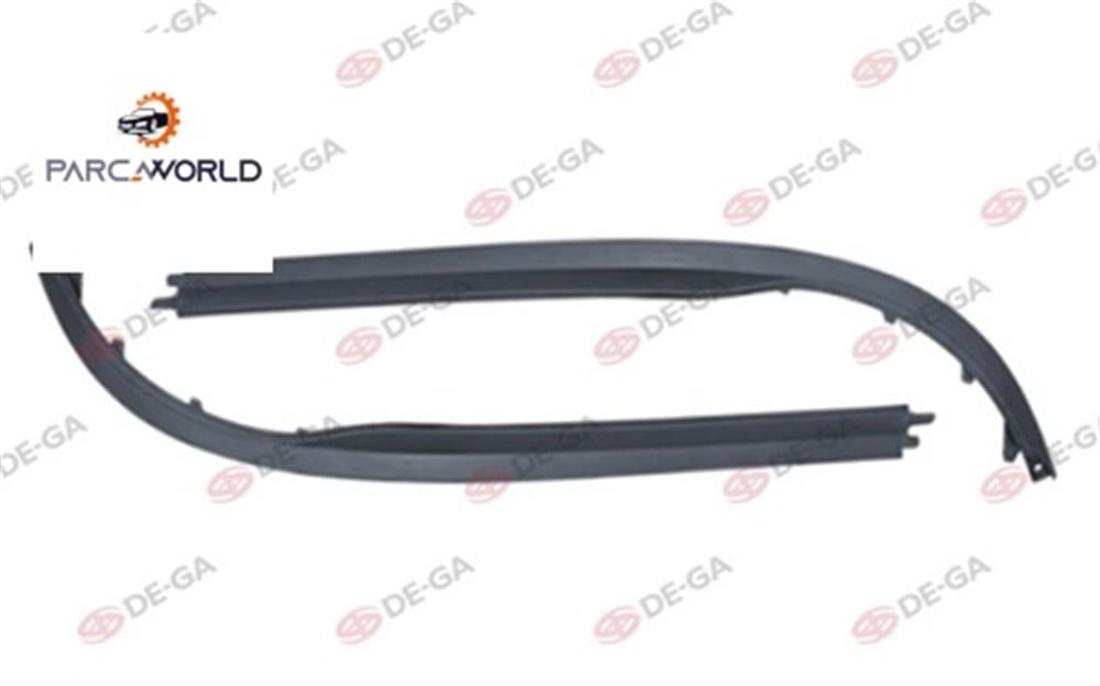 Peugeot 206 Plus Ön Tampon Alt Spoılerı Set 2009