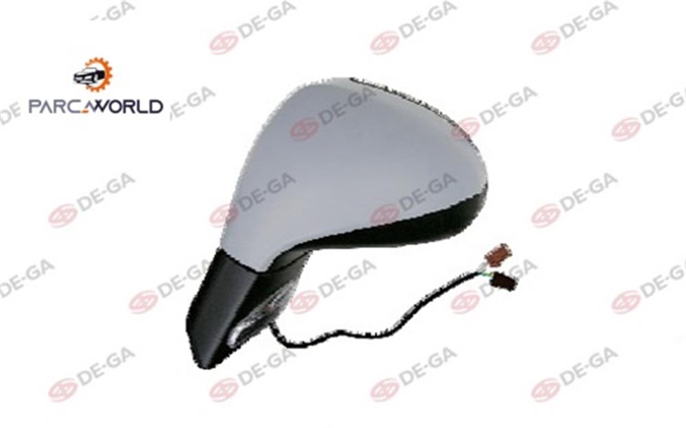 Peugeot 207 Dış Ayna Elektrikli Isıtmalı Sinyalli Astarlı Sol 2006