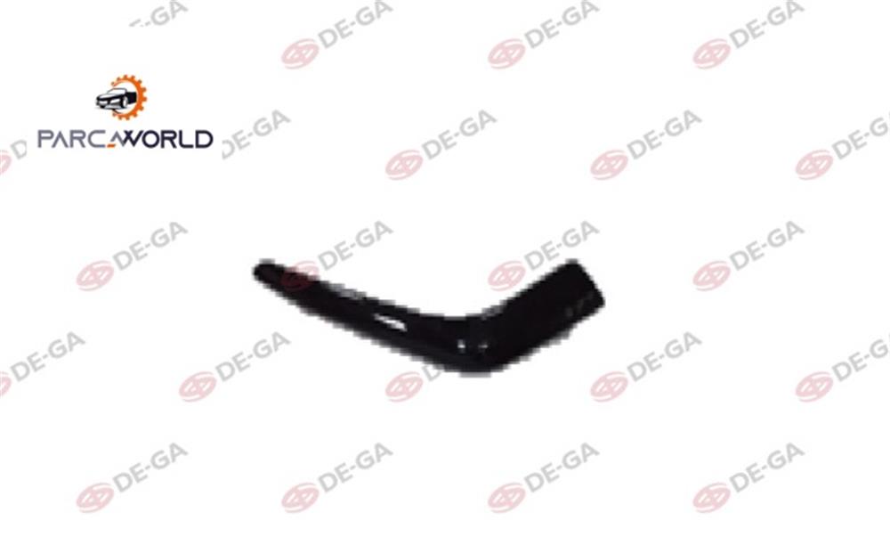 Peugeot 208 Ön Tampon Panjur Kuşağı Parlak Sıyah Sol 2015