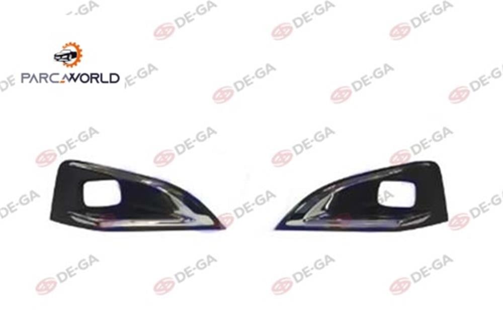 Peugeot 3008 Ön Tampon Panjuru Kromlu Delıklı Üst Set 2016