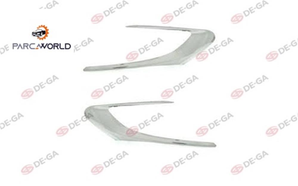 Peugeot 308 Allure Ön Tamppnjkuşağı Krom Set 2013