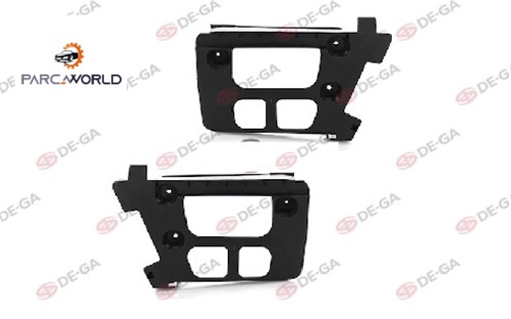 Peugeot 407 Arka Tampon Braketı Set 2004