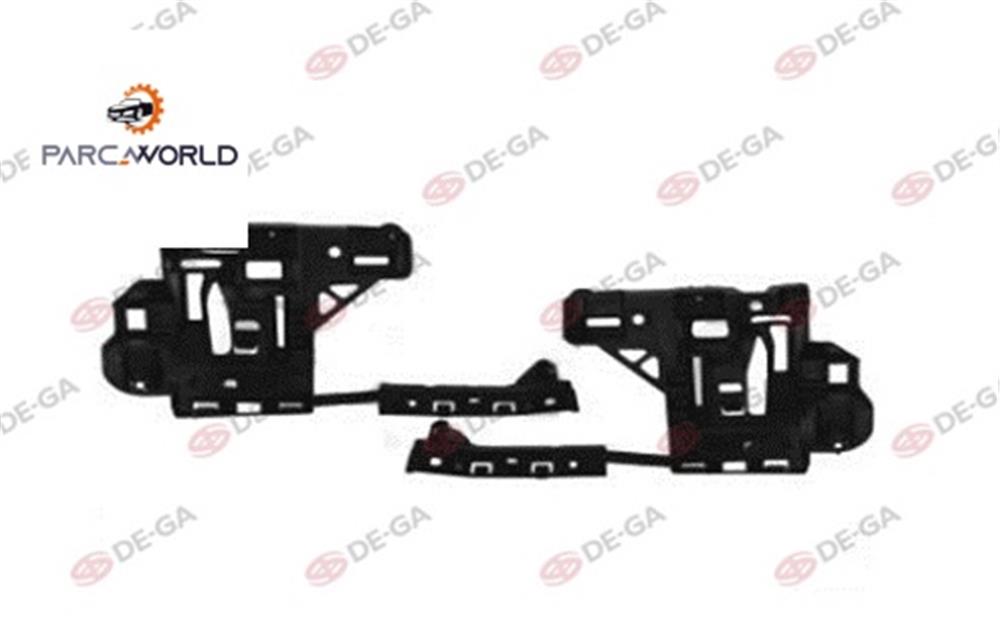 Peugeot Partner Berlıngo Arka Tampon Braketı Set 2008