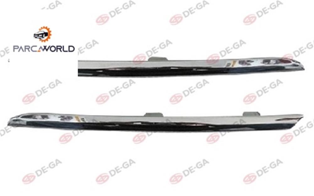 Renault Clıo Ön Panjur Kuşağı Krom Set Hb 2012