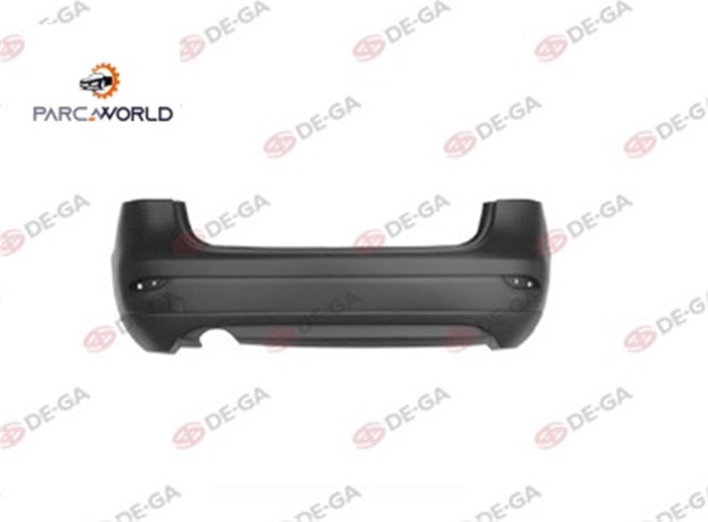 Renault Fluence Arka Tampon Sıyah Astarlı 2009-2016