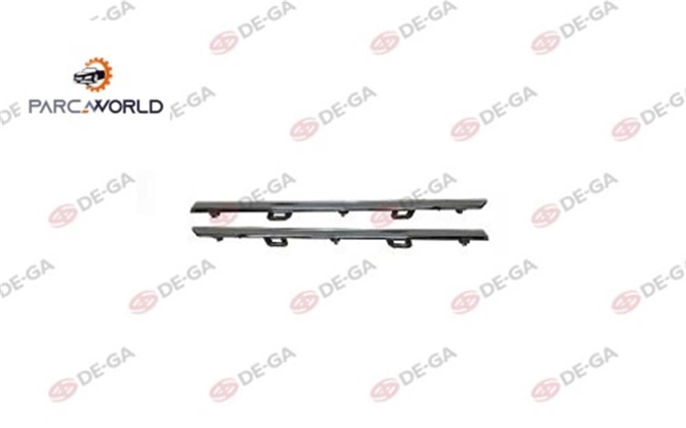 Renault Fluence Ön Panjur Kuşağı Set Krom 2012
