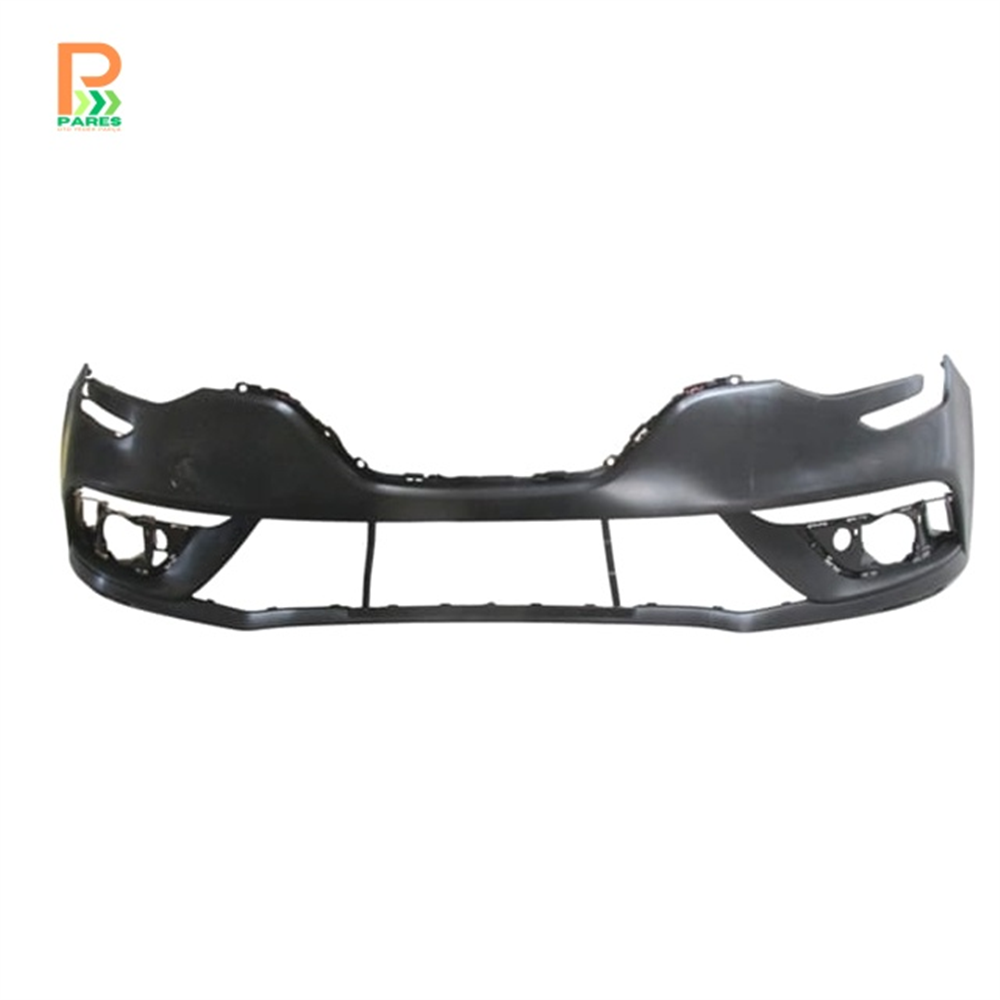 RENAULT MEGANE IV SD/HB 16/20 ÖN TAMPON SİYAH (BRAKETİ İLE BİRLİKTE) (SENSÖR DELİKLİ) (TYG)