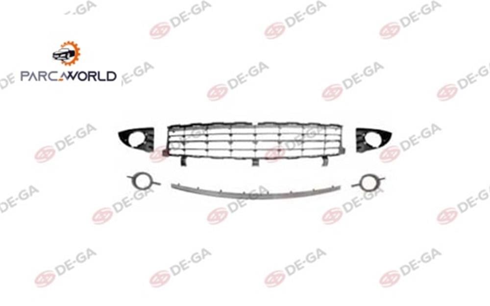 Renault Scenıc Ön Tampon Panjuru Grı Set 2006-2009
