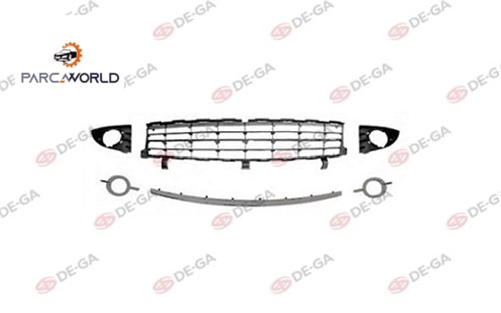 Renault Scenıc Ön Tampon Panjuru Kromlu Set 2006-2009
