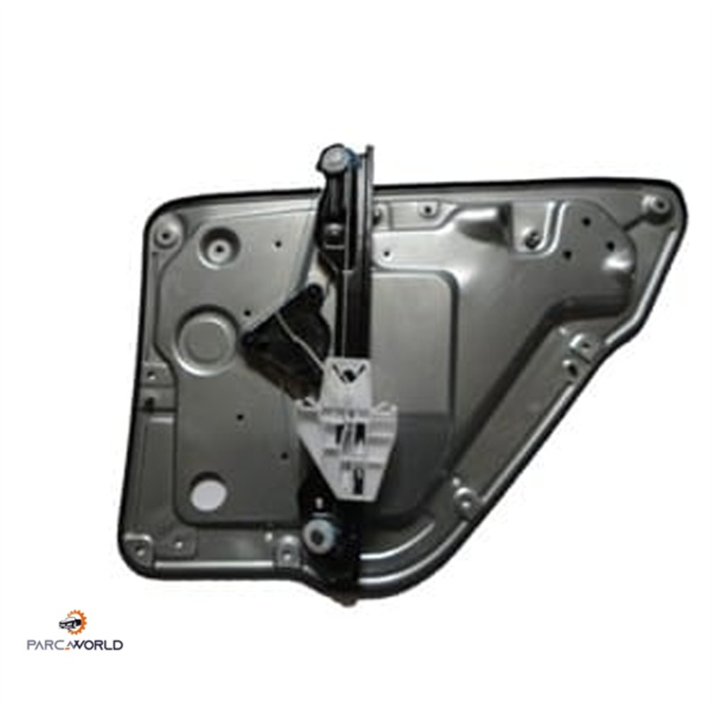 SKODA FABIA- 2001-2004- ARKA CAM KRİKOSU SOL TARAF MANUEL (İÇ PANELİ İLE BİRLİKTE) (HB) 