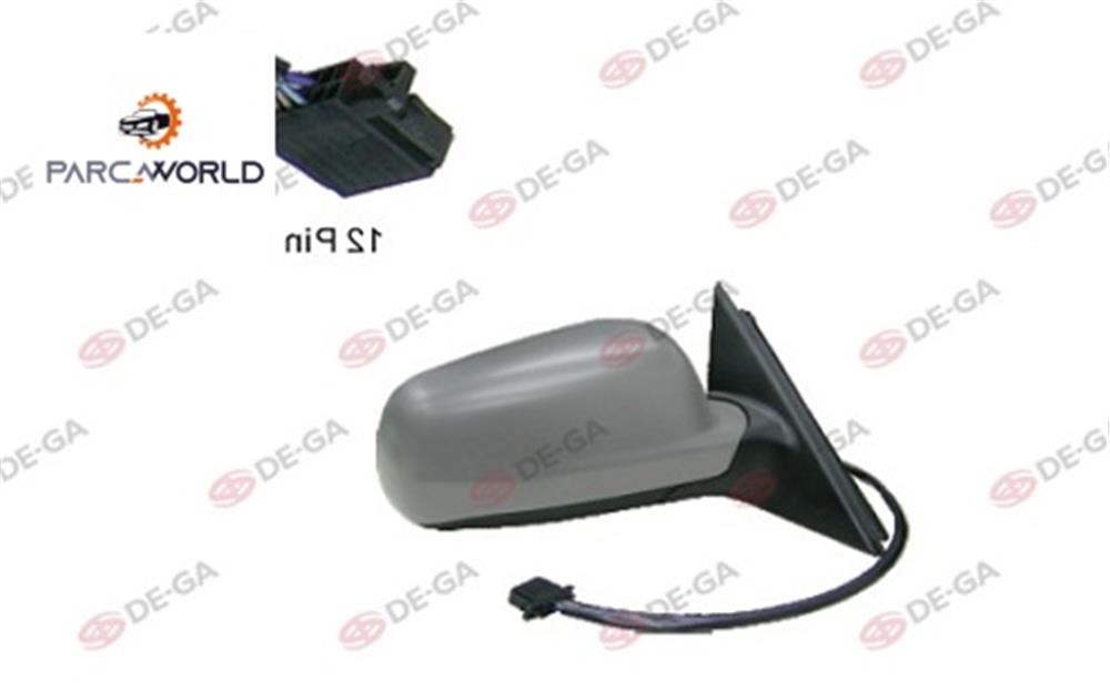Skoda Superb Dış Ayna Elektrikli Isıtmalı Astarlı Sağ 2001-2006