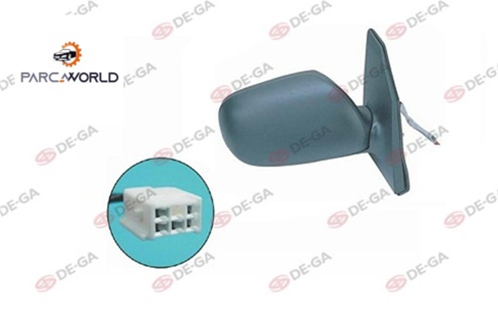 Toyota Corolla Dikiz Ayna Elektrikli Isıtmalı 5pkare Fış Sağ 2002-2008