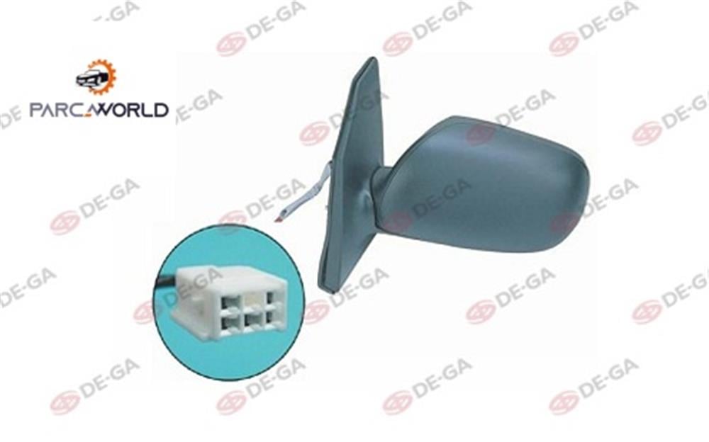 Toyota Corolla Dikiz Ayna Elektrikli Isıtmalı 5pkare Fış Sol 2002-2008