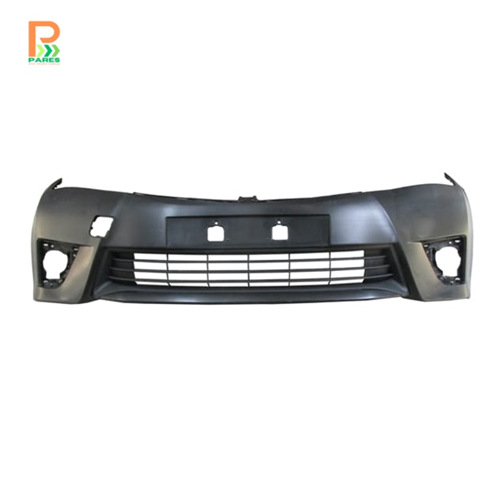 TOYOTA COROLLA- NDE180- 2013-2016- ÖN TAMPON (PANJURLU/SENSÖR DELİKSİZ/ÇEKİ DEMİRİ KAPAK DELİKLİ)