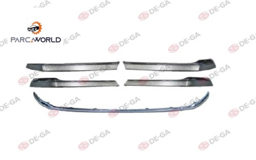 Toyota Hılux Ön Panjur Kuşağı 5 Krom Set 2015
