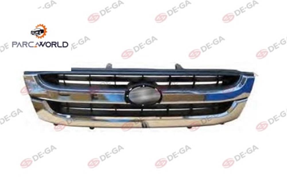 Toyota Hılux Ön Panjur Sıyah Krom 2001-2003