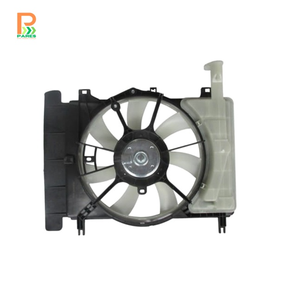 TOYOTA YARIS- 06/09; RADYATÖR FAN DAVLUMBAZI KOMPLE(BENZİNLİ)(SU DEPOLU)(7KANAT)(1NZF MOTOR OTOM