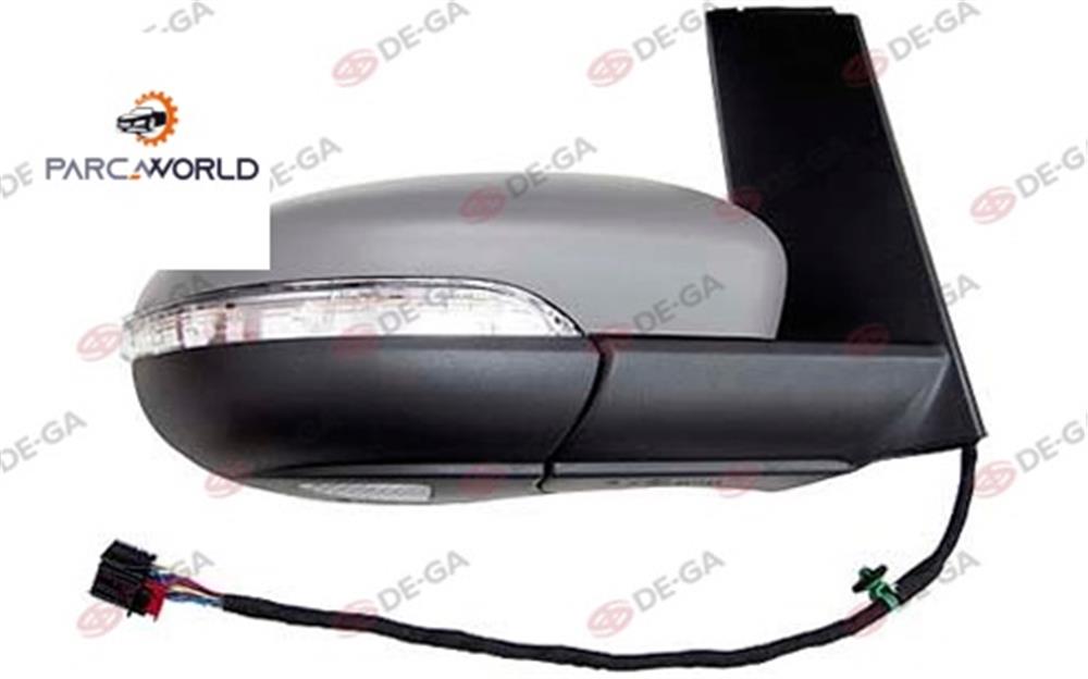 Volkswagen Golf Vı 0812 Dikiz Ayna Elk Isıtmalı Sın Astarlı 6p Sol
