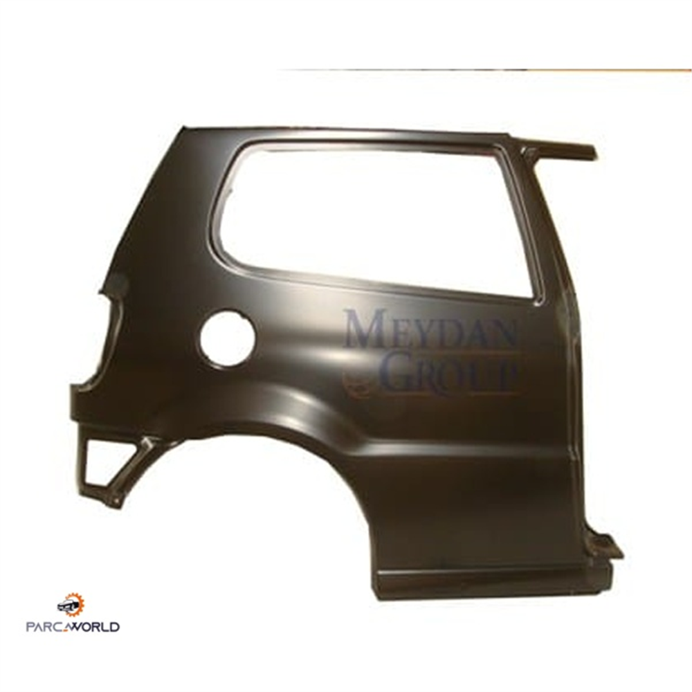VOLKSWAGEN POLO- 3- 1995-1999- ARKA ÇAMURLUK SAĞ TARAF 3 KAPI (YAKIT DEPO KAPAĞI DELİKLİ) (TAVANA KADAR)